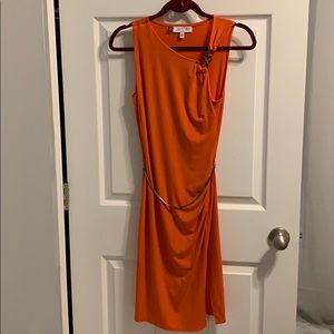 Jennifer Lopez Orange Dress